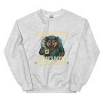 Never Mess With A Nurse's Wolf Unisex Sweatshirt