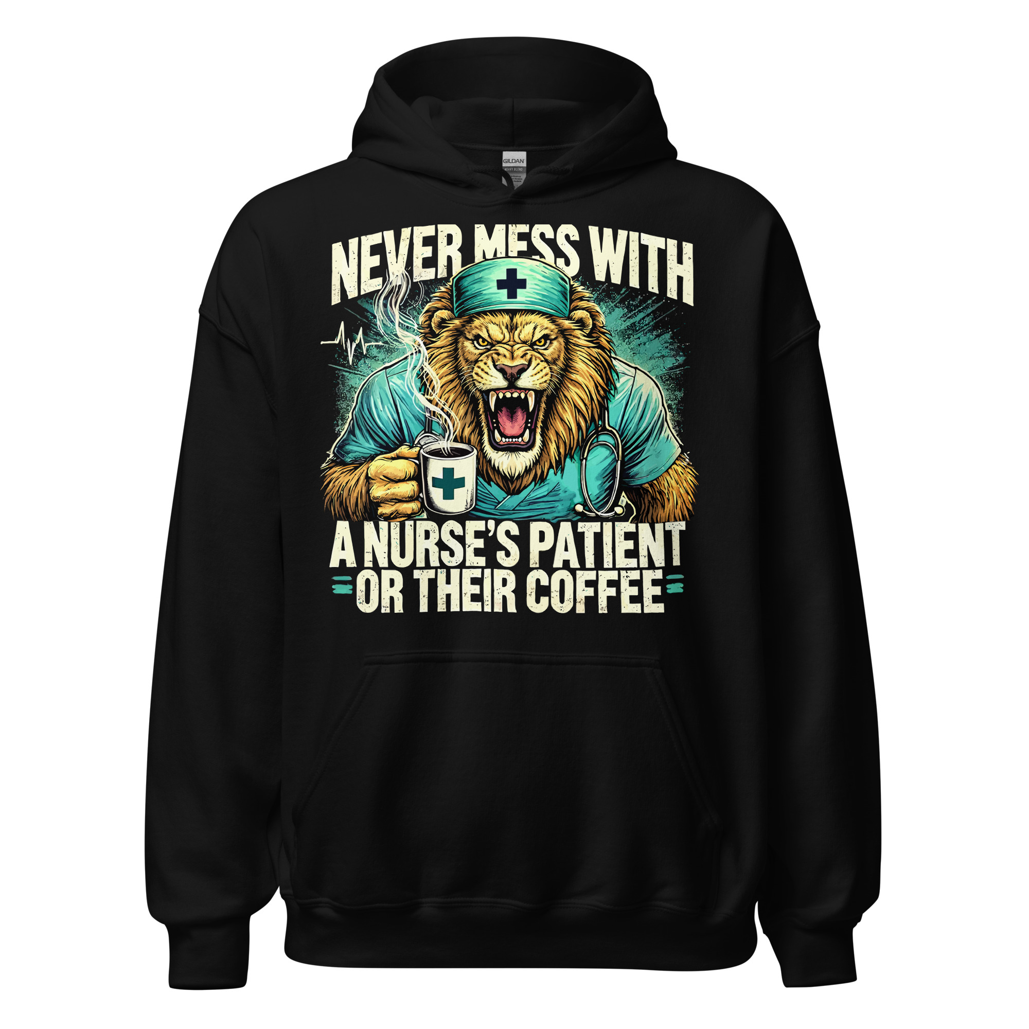 Never Mess With Lion Unisex Hoodie