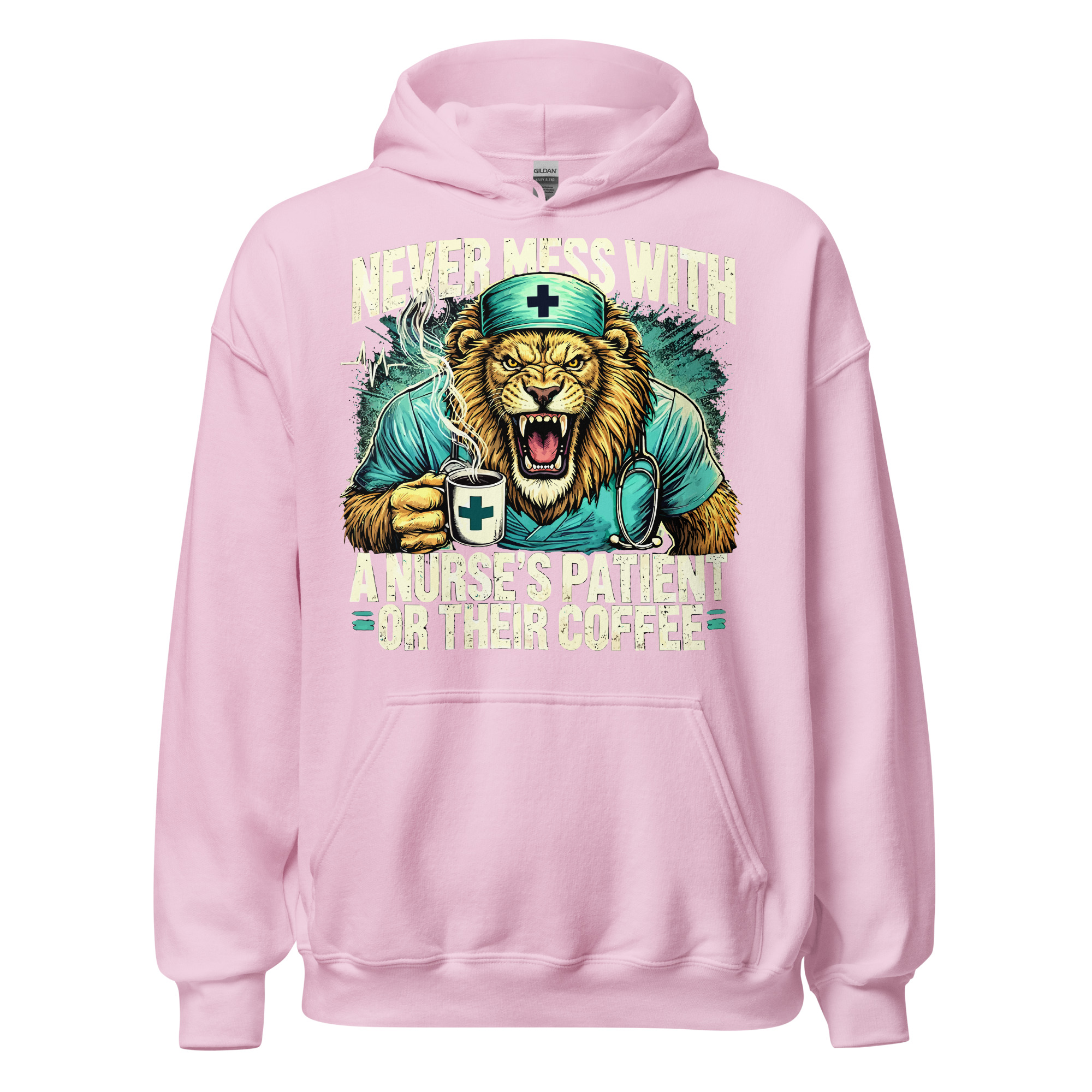 Never Mess With Lion Unisex Hoodie - Image 8
